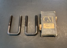 Nos Gm 1929-55 Chevrolet Truck Front Axle U-bolts 1938-50 Passenger Rear 601231