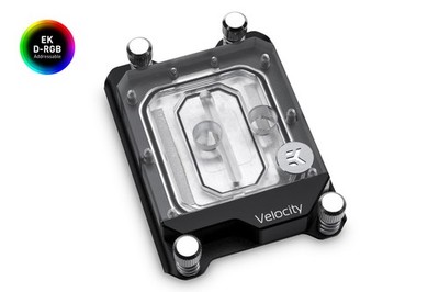 EKWB EK-Quantum Velocity sTR4 D-RGB - Nickel + Plexi