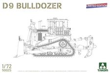 TAKOM 5002S 1/72 US D9 Bulldozer (Limited Edition)-High Detail Collection