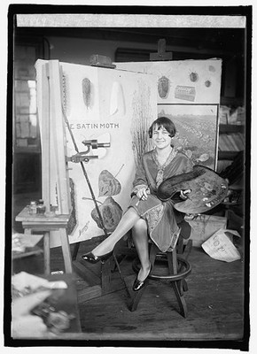 Miss Mary C. Foley,Artist at Department of Agriculture,Washington,DC,1926