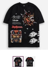 CIVIL REGIME X MARVEL DEADPOOL "DOGPOOL'S POWER" OVERSIZED T-SHIRT - MEDIUM