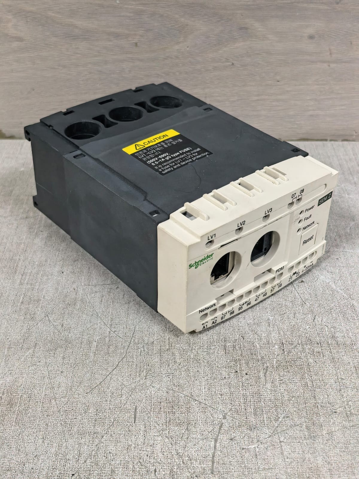 Schneider Electric ISEM Z ISEMZ-WRUH SCHNEIDER ELECTRIC ISEM Z ISEMZ-WRUH DIGITAL MOTOR PROTECTION RELAY 5