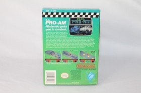 R.C. Pro-Am NES Nintendo Complete CIB Authentic! Very Good Condition! NICE!