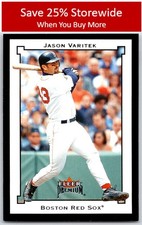 Jason Varitek 2002 Fleer Premium #58 Boston Red Sox