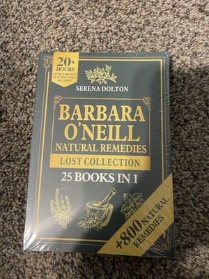 Barabara O Neil Natural Remedies by Serena Dalton New Sealed Paperback