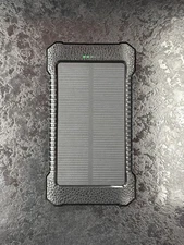 SOLAR POWER BANK M30000 BLACK/ BLUE