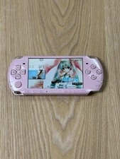 Sony PSP 3000 Pink Blossom Console Excellent Condition Tested Working Japan