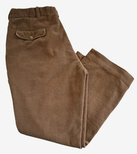 BRUNELLO CUCINELLI Cotton Blend TRADITIONAL FIT Men's CORDUROY Pants 54 W-35"