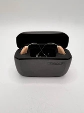 Resound GN Model C-1 Hearing Aids (L+R) & Charging Station-FOR PARTS OR REPAIR
