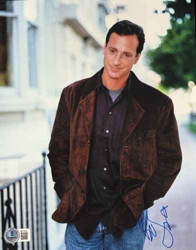BOB SAGET SIGNED 8X10 PHOTO FULL HOUSE DANNY TANNER BAS COA AUTOGRAPH