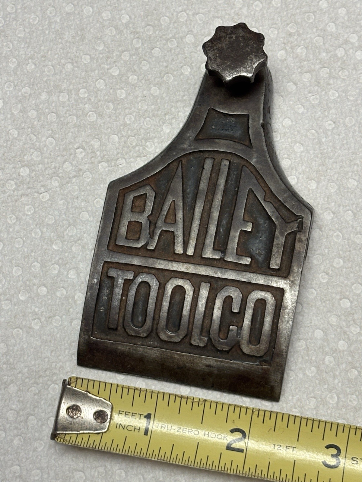 Early Seldon Bailey Tool Company Lever Cap 