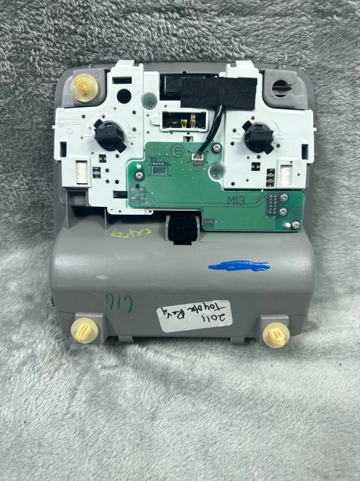 Toyota Rav-4 Rav4 2008-2012 consola techo superior con techo corredizo gris OEM Foto 4 de 4