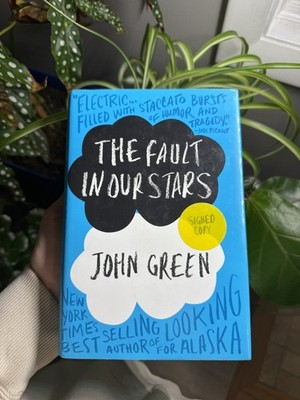 The Fault in Our Stars by John Green FIRST EDITION Autographed Book Author Auto