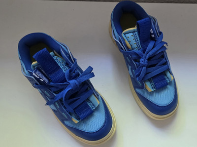 Nike Dunk Low Sneaker Blau/Beige EU 37,5 Skate Atmungsaktiv DV0821-400
