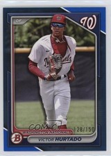 2024 Bowman Draft Blue 128/150 Victor Hurtado #BD-168 1g1q