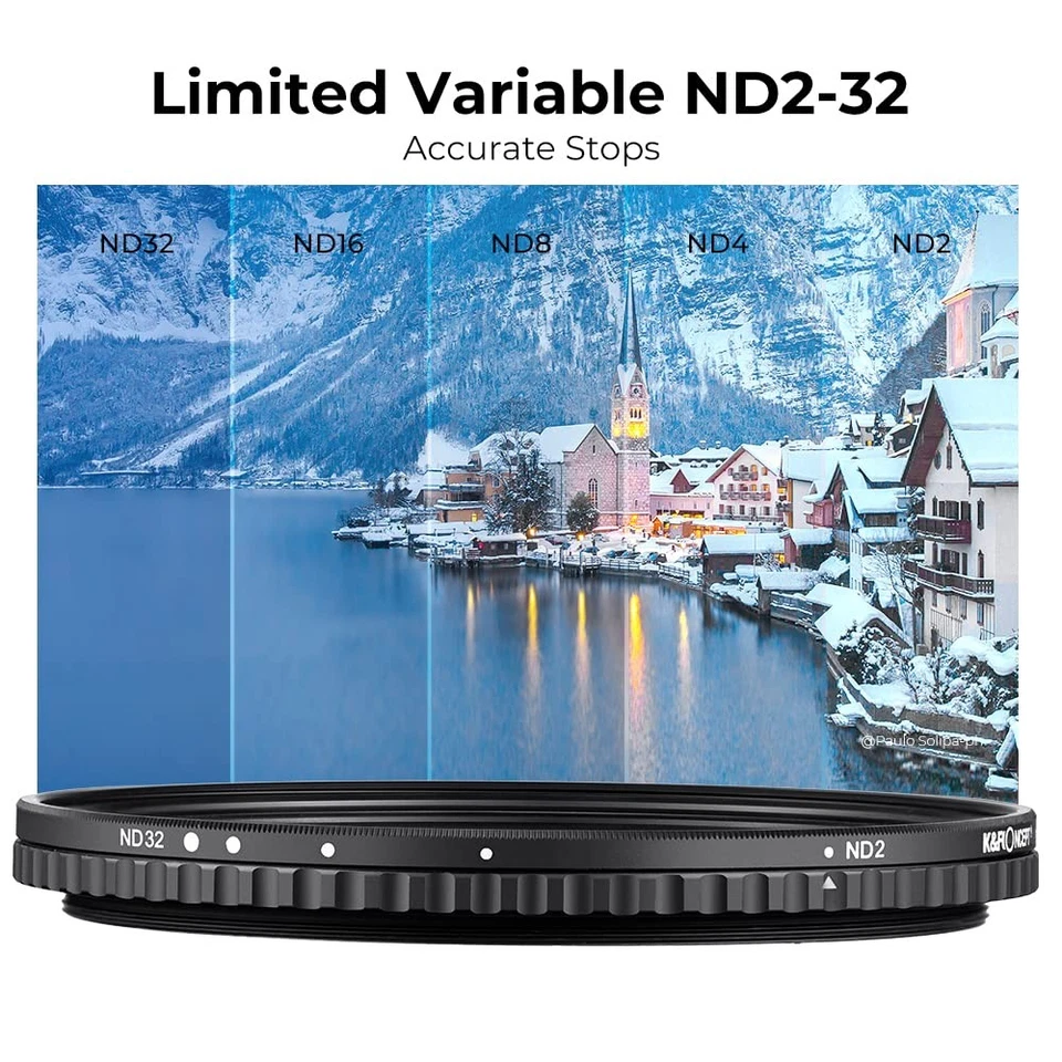 49mm Variable ND Filter ND2-ND32 Camera Lens Filter (1-5 Stops) No X Cross HD... - Image 3 of 4