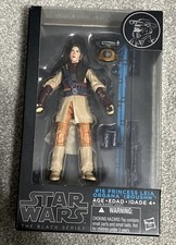 Star Wars Black Series 6    Blue Line Princess Leia Organa  Boushh  Figure - NIB