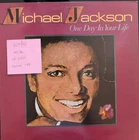 Michael Jackson One Day In Your Life Vinyl Record VG+/VG STML 12158 1981