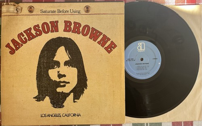 #ad Jackson Browne Saturate Before Using Vinyl Record Album LP 1st Press NM PRISTINE $44.99