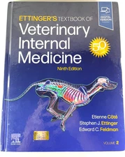 Ettinger’s Textbook of Veterinary Internal Medicine - 9th Edition - Vol 2. ONLY