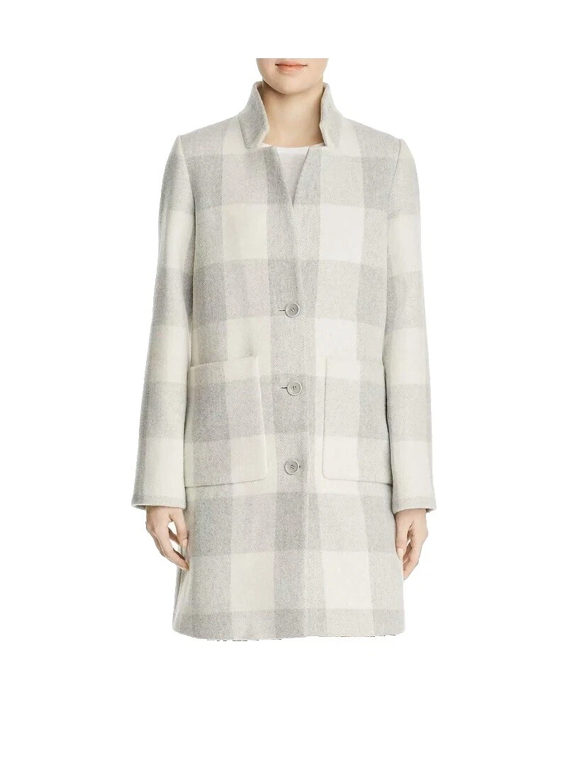 Eileen Fisher Check Casual Coats, Jackets & Vests for Women