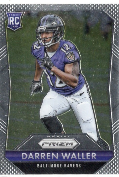 2015 PANINI PRIZM DARREN WALLER RC #221 RAVENS