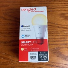 Sengled Smart Bluetooth Mesh Dimmable LED Light Bulb Works with Alexa