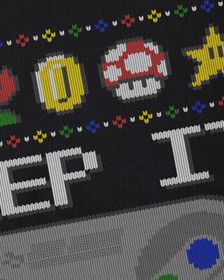 Keep Super Kinder T-Shirt snes ugly xmas sweater weihnachten weihnachtspullover