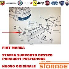 Pare-choc arrière Fiat MAREA