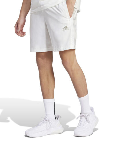 Pantaloncini Shorts UOMO Adidas 3 Stripes Chelsea Off White  - Foto 1 di 12