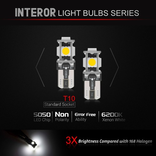 Kit LED interior blanco frío de 18 piezas para 98-05 Lexus GS300 GS430 luz domo de cortesía - Imagen 3 de 9