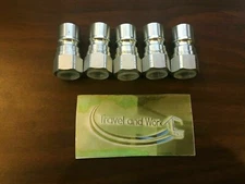 **5X FIVE NEW 3/8″ NPT ISO 7241-B Quick Disconnect Hydraulic Male Coupler LOT**
