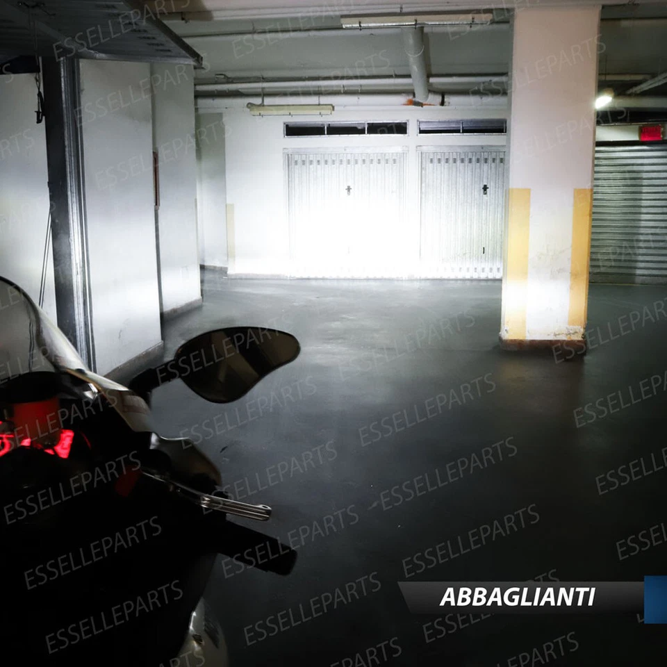 CONVERSIONE FARO LED PER HONDA VFR 1200 F ANABBAGLIANTE ABBAGLIANTE 6000K BIANCO - Immagine 3 di 4