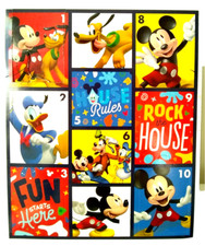 Toddler Boys NWT Mickey Mouse Socks Ankle 10 prs Multicolor Lightweight Sz:2T-4T