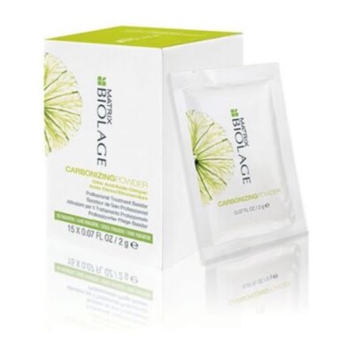 Matrix Biolage Carbonizing Powder Citric Acid Treatment Boosters/15 x .07 fl oz