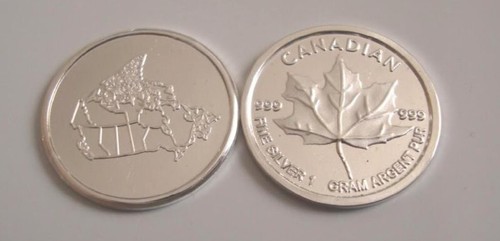 Silberbarren: Kleinbarren 1 Gramm - Silver Maple