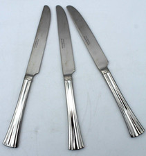 Reed  Barton BROOKSHIRE Pattern 9.5" TABLE DINNER KNIVES - Set of 3 - NEW 