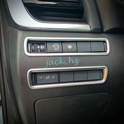 Interior Dashboard Switch Trims Cover For 2021+ Nissan Rogue XTrail