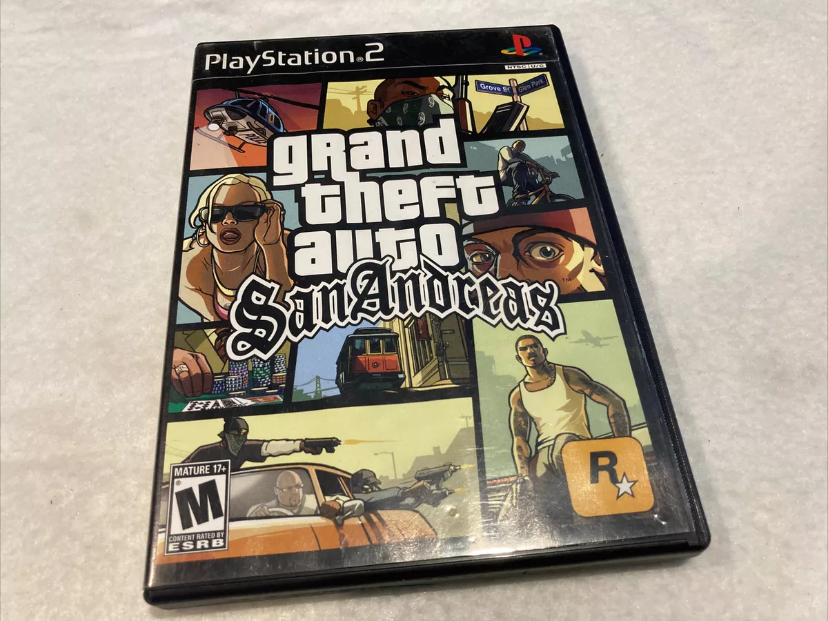 Grand Theft Auto: San Andreas (Sony PlayStation 2, 2004) for sale online