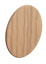 Oak - Self Adhesive Cover Caps Stick on Furniture Sticker Screw Hole 18mm 