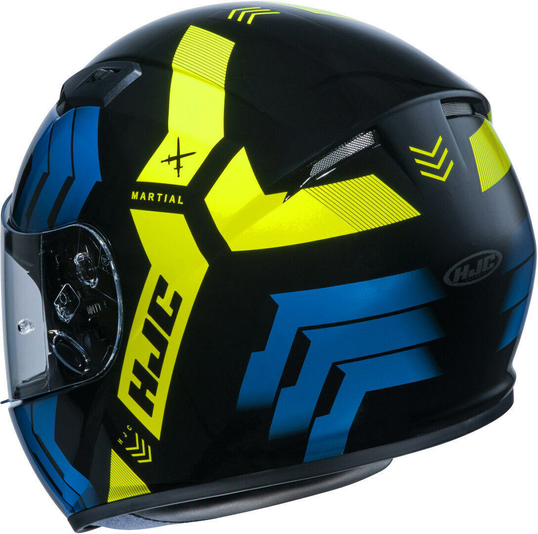 Motorcycle Helmet Integral HJC CS-15 Martial mc4h Black Blue