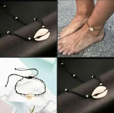 Womens Anklet Foot Jewelry Shell Beads Summer Beach Bracelet 