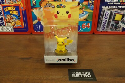 # PIKACHU # No 10 / Super Smash Bros Collection / Nintendo Amiibo Figur NEU  OVP