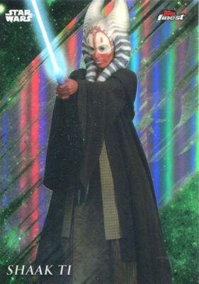 Star Wars Finest 2018 Refractor Base Card #85 Shaak Ti