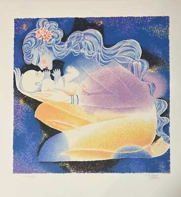 X.B. Jiang, 29  X 30  Paper & 24  X 24  Image, Serigraph Signed # 125/250 ￼￼