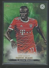 2023 Sadio Mane 44/99 topps inception  uefa champions league star quality