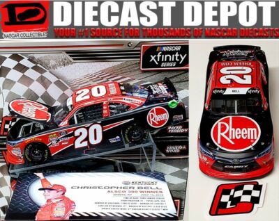 CHRISTOPHER BELL 2018 KENTUCKY WIN RACED VERSION RHEEM 1/24 ACTION DIECAST