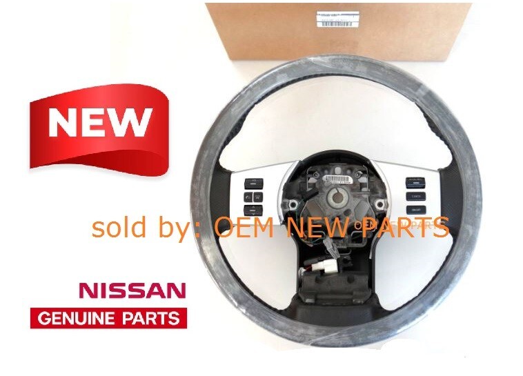 OEM 2005-2012 Nissan Xterra Leather Steering Wheel Controls HEATED Genuine