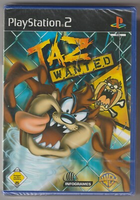TAZ WANTED PS2 PLAYSTATION 2 SPIEL NEU & OVP DEUTSCHE VERSION USK OHNE ALTERSB #