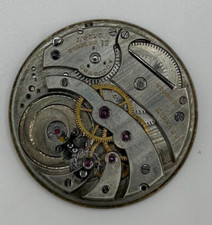 38.7mm Agassiz 21 Jewel Mechanical Pocket Watch Movement Incomplete 